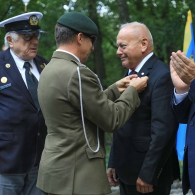 Obchody 1 września na cmentarzu 