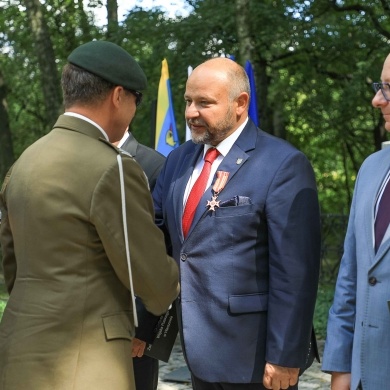 Obchody 1 września na cmentarzu 