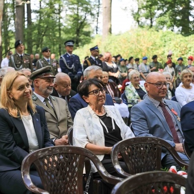 Obchody 1 września na cmentarzu 