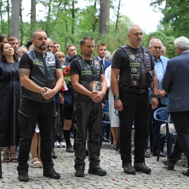 Obchody 1 września na cmentarzu 