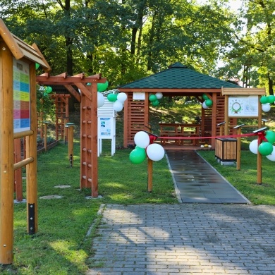 Otwarcie Ekopracownii pod chmurką 