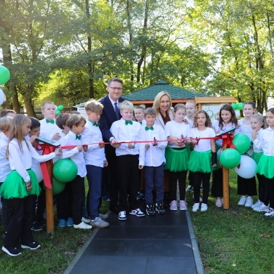 Otwarcie Ekopracownii pod chmurką 
