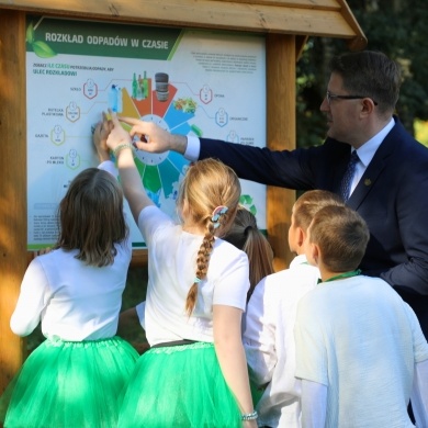 Otwarcie Ekopracownii pod chmurką 