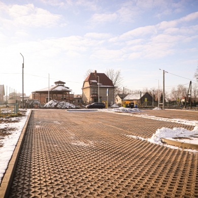 Parking w Łące - 14.12.2020