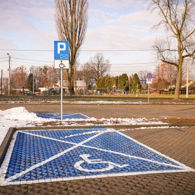 Parking w Łące - 14.12.2020