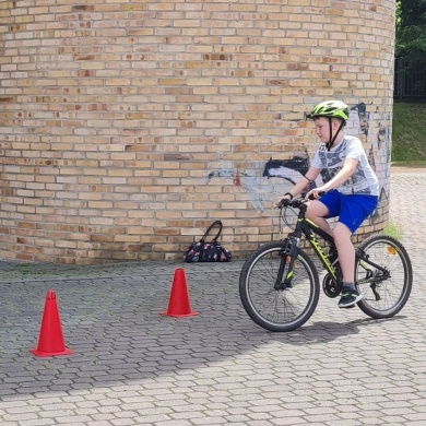 Egzaminy na kartę rowerową w gminie Pszczyna - 05-06.2021