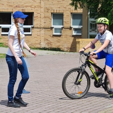 Egzaminy na kartę rowerową w gminie Pszczyna - 05-06.2021