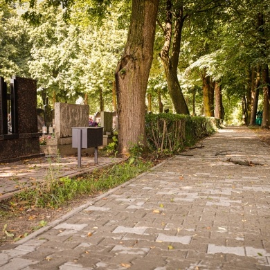 Nowe alejki na cmentarzu komunalnym w Piasku - 29.07.2021