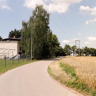 Nowe latarnie przy ulicy Leśnej w Pszczynie - 27.07.2021