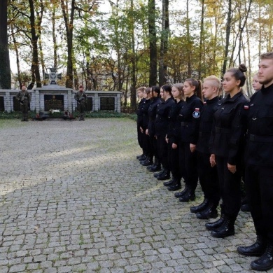 Uroczystości na cmentarzu wojennym