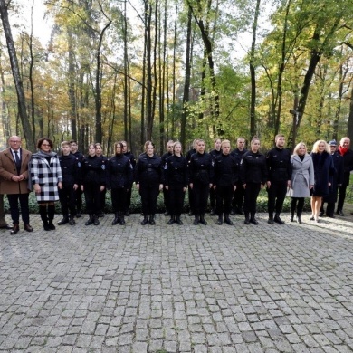 Uroczystości na cmentarzu wojennym