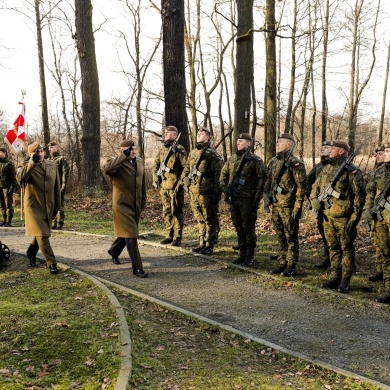 Przysięga żołnierzy 13 Śląskiej Brygady Obrony Terytorialnej w Pszczynie - 04.12.2021