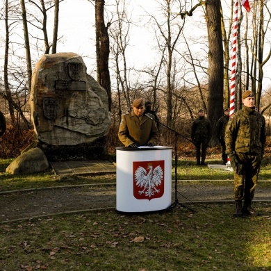 Przysięga żołnierzy 13 Śląskiej Brygady Obrony Terytorialnej w Pszczynie - 04.12.2021