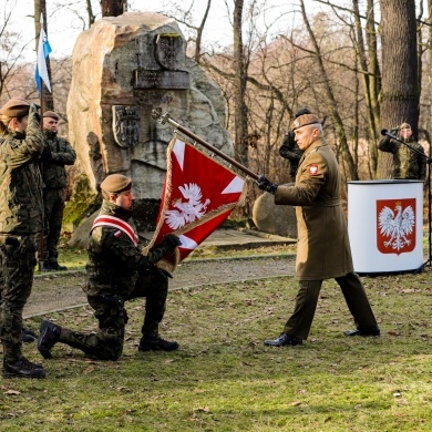 Przysięga żołnierzy 13 Śląskiej Brygady Obrony Terytorialnej w Pszczynie - 04.12.2021