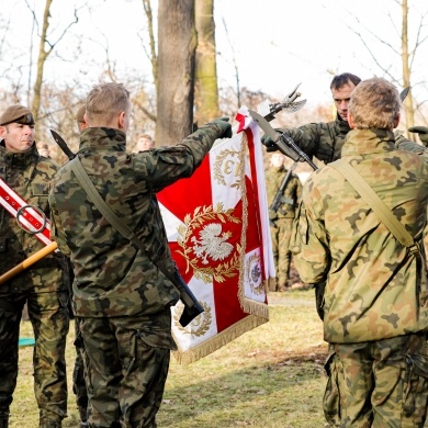Przysięga żołnierzy 13 Śląskiej Brygady Obrony Terytorialnej w Pszczynie - 04.12.2021
