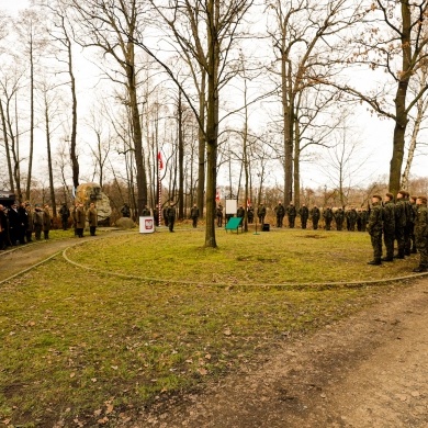 Przysięga żołnierzy 13 Śląskiej Brygady Obrony Terytorialnej w Pszczynie - 04.12.2021