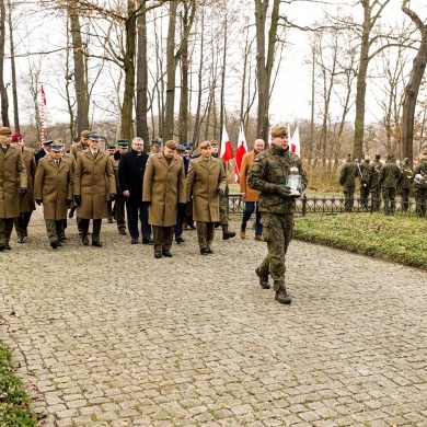 Przysięga żołnierzy 13 Śląskiej Brygady Obrony Terytorialnej w Pszczynie - 04.12.2021