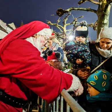 Budzenie Świętego Mikołaja w Pszczynie - 06.12.2021