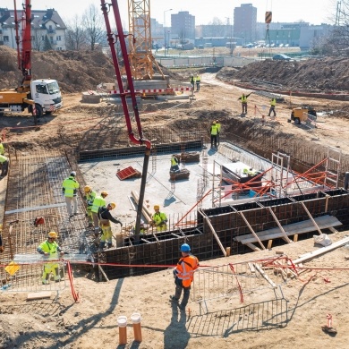 Budowa Pszczyńskiego Centrum Kultury - 25.03.2022