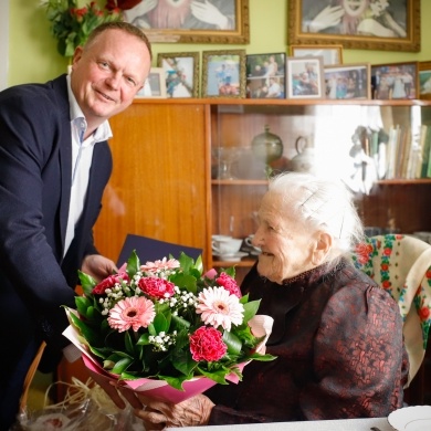104. urodziny Marii Piech z Jankowic - 13.05.2022