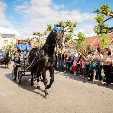 Parada konna na rynku w Pszczynie - 22.05.2022