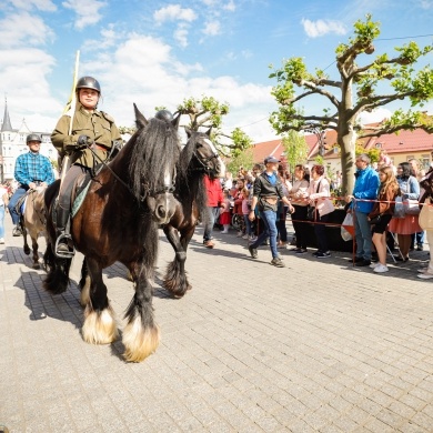 Parada konna na rynku w Pszczynie - 22.05.2022