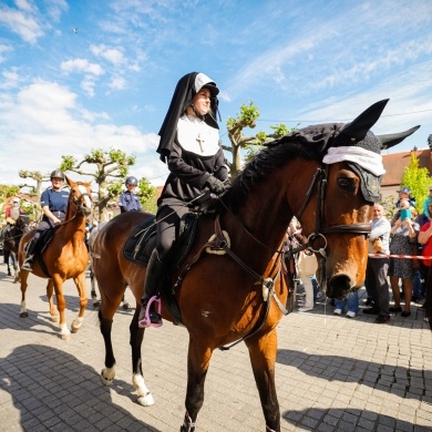 Parada konna na rynku w Pszczynie - 22.05.2022