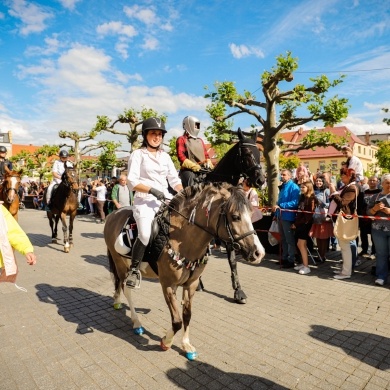 Parada konna na rynku w Pszczynie - 22.05.2022