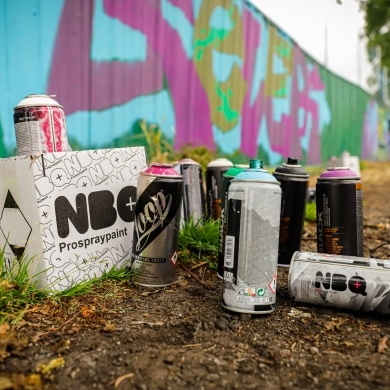 Graffiti przy ulicy Łowieckiej w Pszczynie - 04.06.2022