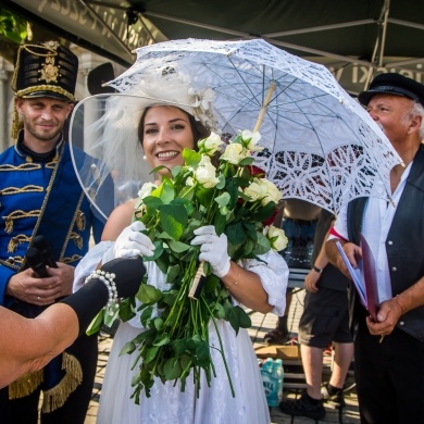 Inscenizacja historyczna na rynku w Pszczynie - 25.06.2022