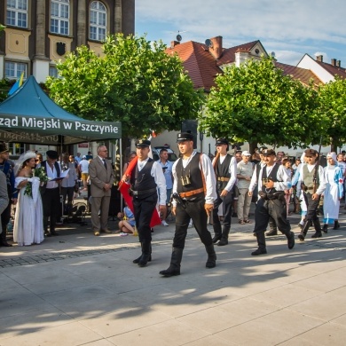 Inscenizacja historyczna na rynku w Pszczynie - 25.06.2022