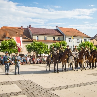 Inscenizacja historyczna na rynku w Pszczynie - 25.06.2022