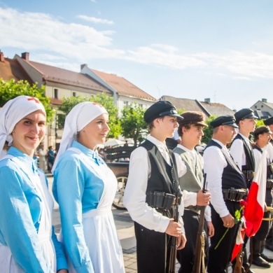 Inscenizacja historyczna na rynku w Pszczynie - 25.06.2022