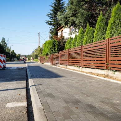 Budowa chodnika wzdłuż ulicy Słowackiego w Pszczynie - 01.08.2022