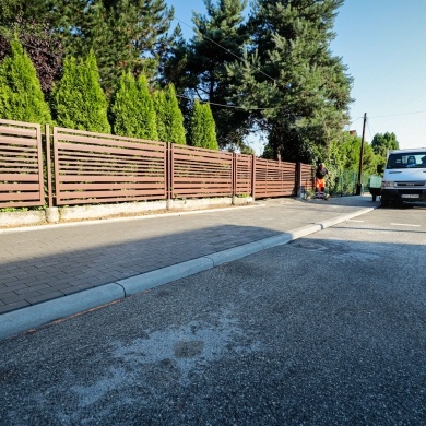 Budowa chodnika wzdłuż ulicy Słowackiego w Pszczynie - 01.08.2022