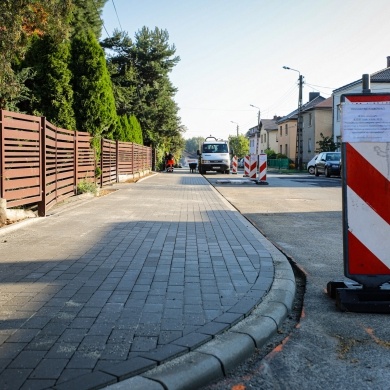 Budowa chodnika wzdłuż ulicy Słowackiego w Pszczynie - 01.08.2022