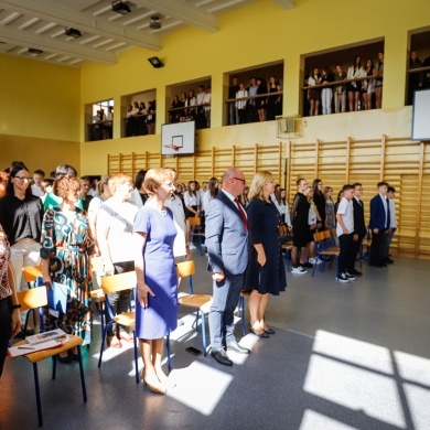 Inauguracja roku szkolnego 2022/2023 w Zespole Szkół nr 1 w Pszczynie - 01.09.2022