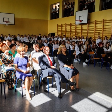 Inauguracja roku szkolnego 2022/2023 w Zespole Szkół nr 1 w Pszczynie - 01.09.2022