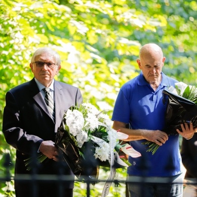 Uroczystość upamiętnienia księcia Bolko Hochberga von Pless w Parku Zamkowym w Pszczynie