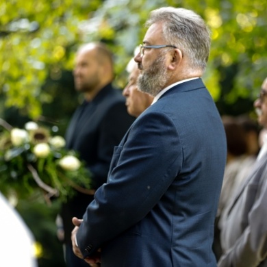 Uroczystość upamiętnienia księcia Bolko Hochberga von Pless w Parku Zamkowym w Pszczynie