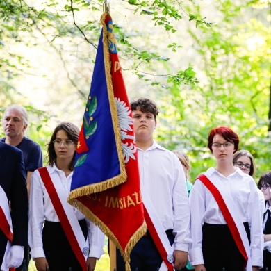 Uroczystość upamiętnienia księcia Bolko Hochberga von Pless w Parku Zamkowym w Pszczynie