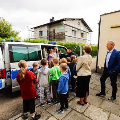 Bezpieczna droga do szkoły w Szkole Podstawowej nr 4 w Pszczynie - 12.09.2022