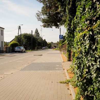 Budowa chodnika wzdłuż ulicy Słowackiego w Pszczynie - 07.09.2022