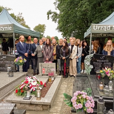 Oznaczenia znakiem pamięci „Tobie Polsko” grobów powstańczych w Pszczynie - 15.08.2022