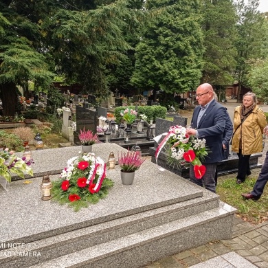 Oznaczenia znakiem pamięci „Tobie Polsko” grobów powstańczych w Pszczynie - 15.08.2022