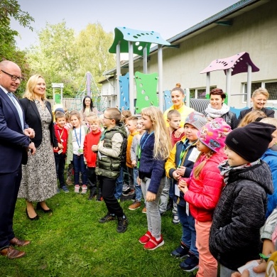 Sadzenie drzew z uczniami Niepublicznej Szkoły Podstawowej nr 1 w Pszczynie - 23.09.2022