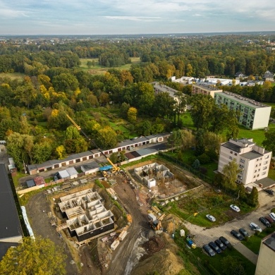 Budowa osiedla Luiza w Łące - 05.10.2022