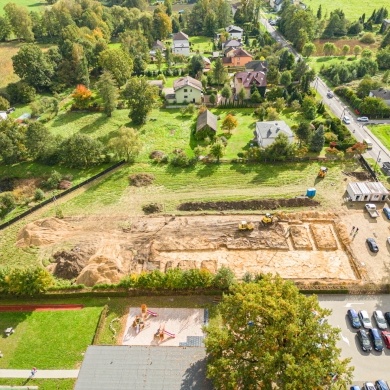 Budowa przedszkola w Studzienicach - 05.10.2022