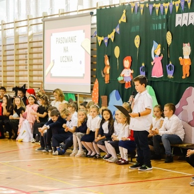 Pasowanie pierwszoklasistów w Szkole Podstawowej nr 6 w Pszczynie - 10.10.2022