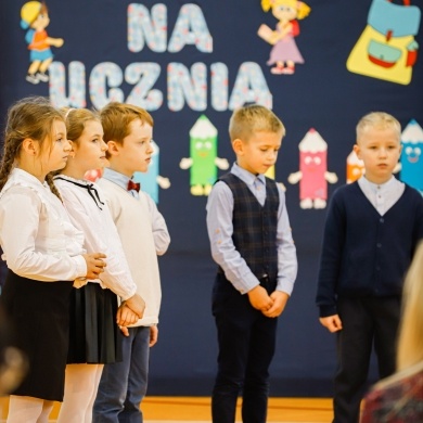 Pasowanie pierwszoklasistów w Szkole Podstawowej w Brzeźcach - 18.10.2022